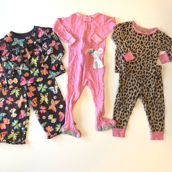 18 month girl pajamas